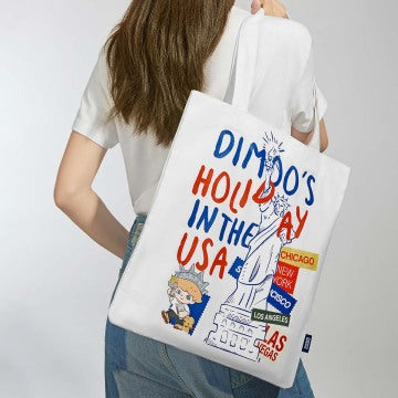 DIMOO'S HOLIDAY IN THE USA SERIES-Canvas Bag