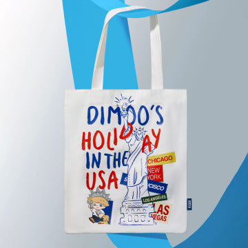 DIMOO'S HOLIDAY IN THE USA SERIES-Canvas Bag