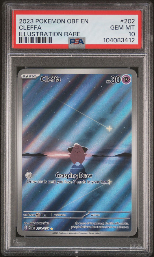 Cleffa #202 - PSA 10