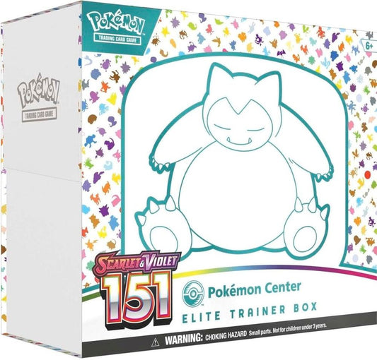 151 Pokemon Center Elite Trainer Box (Exclusive) - SV: Scarlet & Violet 151 (MEW)