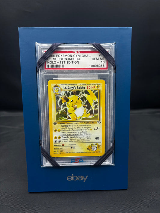 Lt. Surge's Raichu - Gym Challenge (G2) - PSA GEM MINT 10