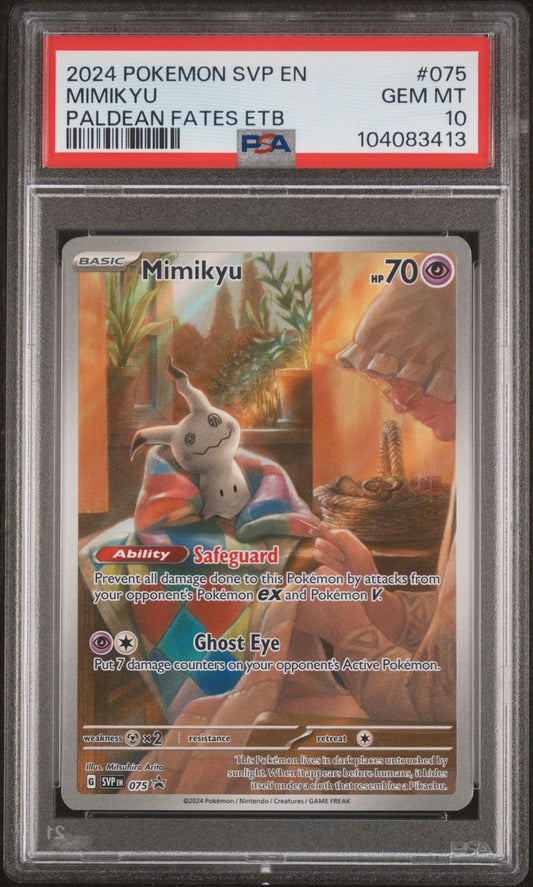 Mimikyu PROMO - PSA 10