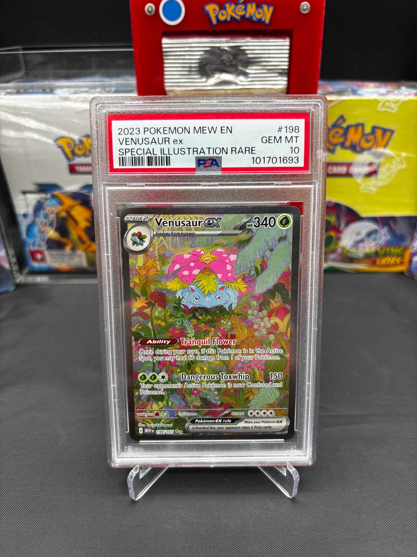 Venusaur ex #198 - PSA 10