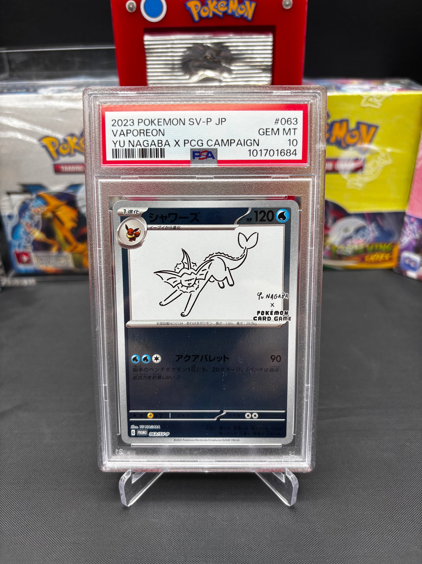 Yu Nagaba PSA 10 Eeveelutions