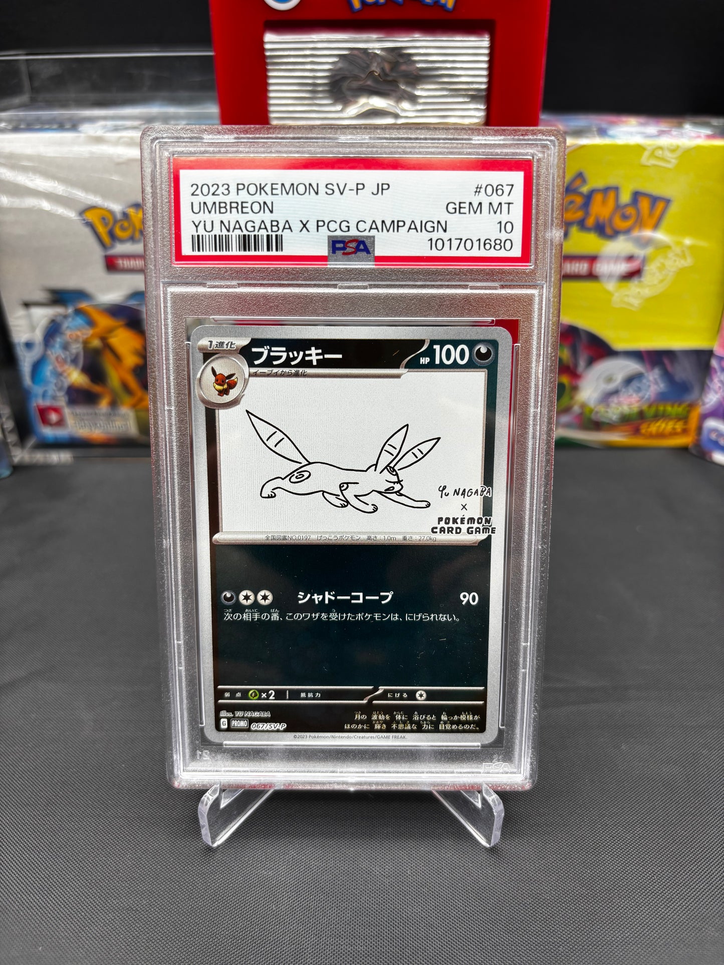 Yu Nagaba PSA 10 Eeveelutions