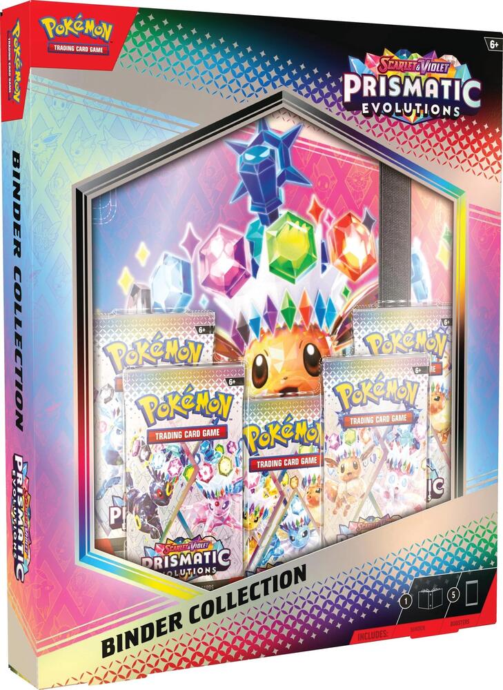 Prismatic Evolutions Binder (Pre-Orders)