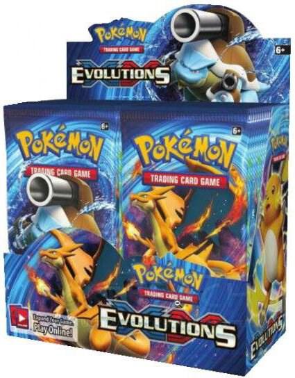 XY Evolutions Booster Packs